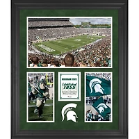 Michigan State Spartans Framed 20" x 24" Spartan Stadium 3-Opening Collage