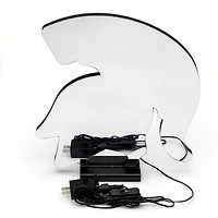 Lampe LED Infinity avec logo des Spartans de l'État du Michigan