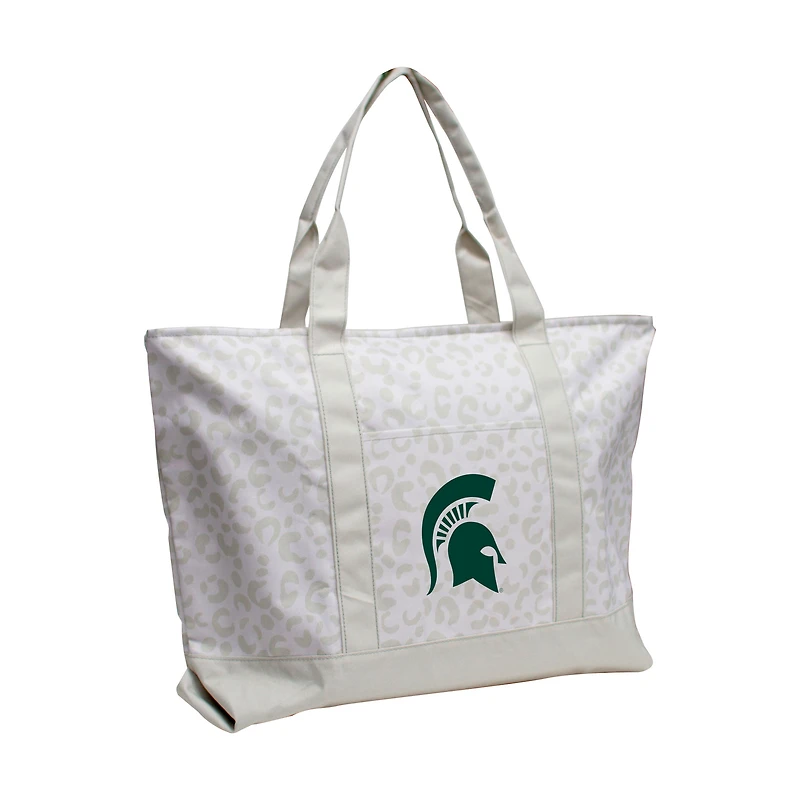 Fourre-tout à motif léopard des Spartans de l'État du Michigan