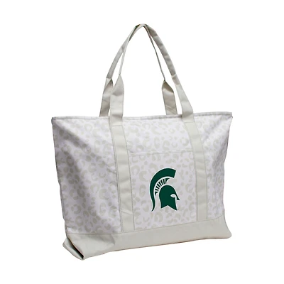 Fourre-tout à motif léopard des Spartans de l'État du Michigan
