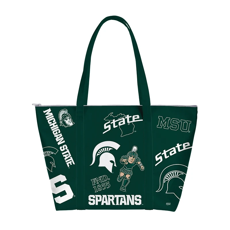 Michigan State Spartans Medley Weekender Tote Bag