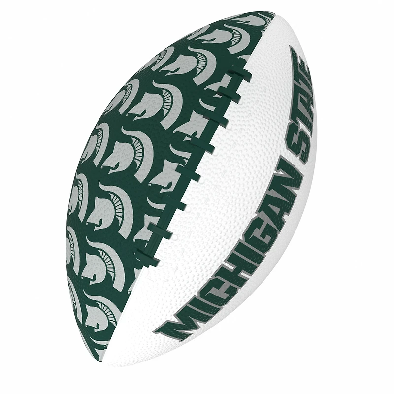 Mini ballon de football en caoutchouc des Spartans de l'État du Michigan