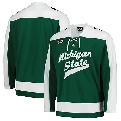 Michigan State Spartans Replica Hockey Jersey - Green