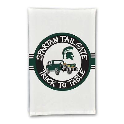 Michigan State Spartans Truck to Table Hand Towel