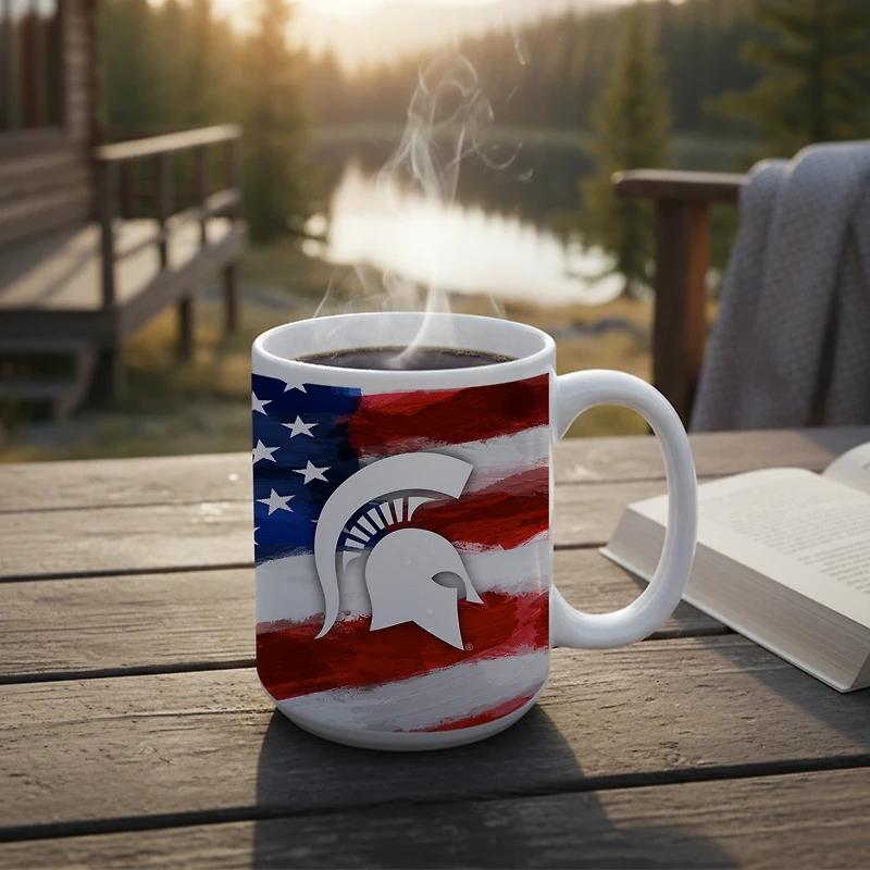 Michigan State Spartans Two-Pack 15oz. Americana Mug Set
