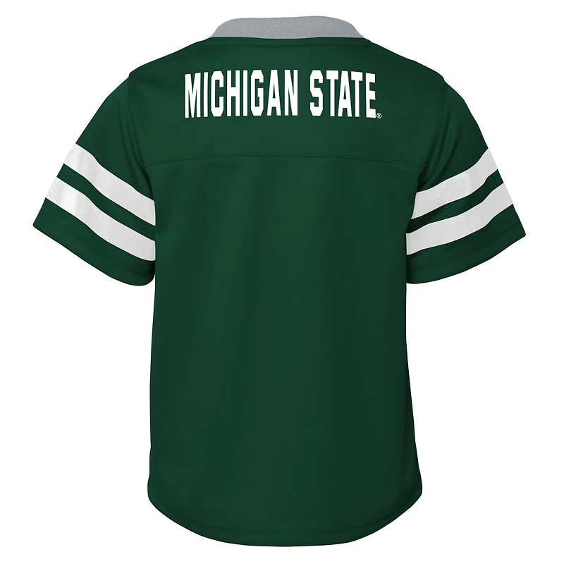 Ensemble maillot et pantalon deux pièces pour enfants d'âge préscolaire Michigan State Spartans Red Zone