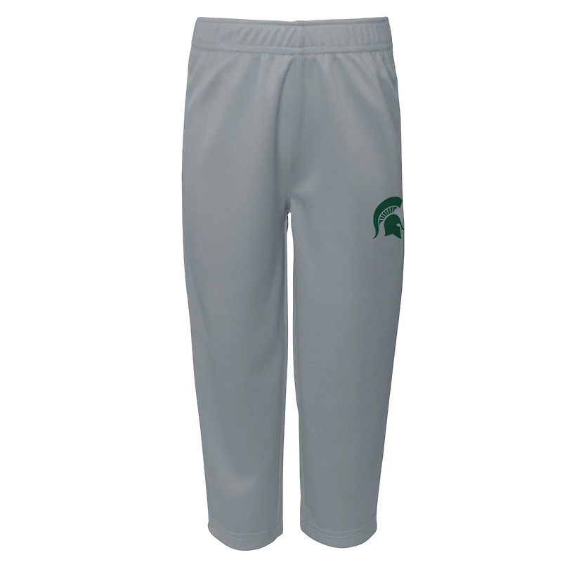 Ensemble maillot et pantalon deux pièces pour enfants d'âge préscolaire Michigan State Spartans Red Zone