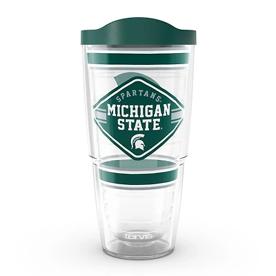 Spartiates de l'État du Michigan Tervis 24oz. Premier gobelet classique à cordes