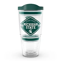 Spartiates de l'État du Michigan Tervis 24oz. Premier gobelet classique à cordes