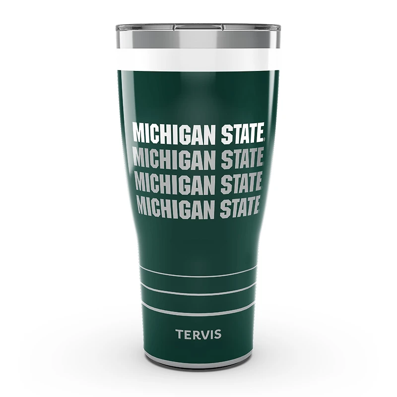 Tervis Spartans de l'État du Michigan 30oz. Gobelet en acier inoxydable Reverb