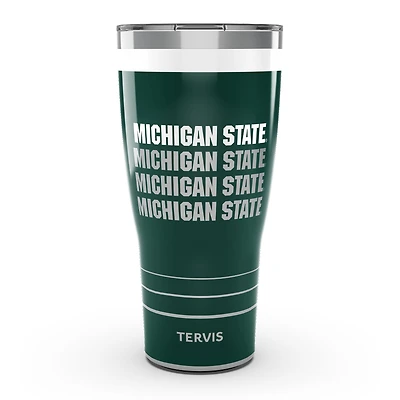 Tervis Spartans de l'État du Michigan 30oz. Gobelet en acier inoxydable Reverb