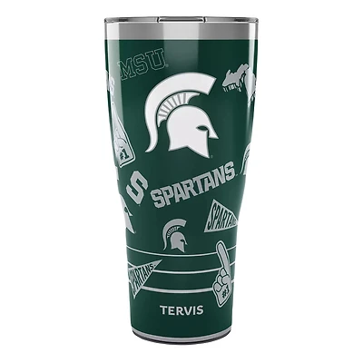 Gobelet Swag Tervis Michigan State Spartans de 30 oz avec couvercle coulissant