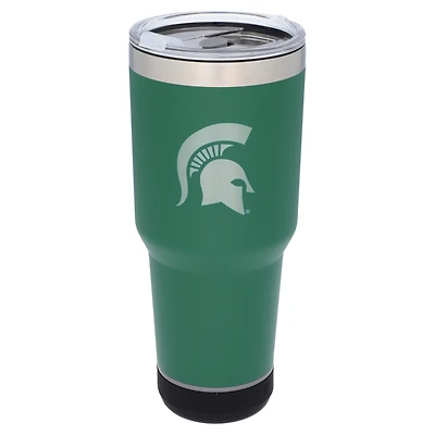 The Memory Company Spartans de l'État du Michigan 30oz. Gobelet Bluetooth LED en acier inoxydable