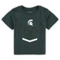 T-shirt super héros Spartans de l'État du Michigan Champion vert pour tout-petits