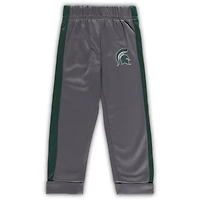 Toddler Colosseum Green/Gray Michigan State Spartans Shark Full-Zip Hoodie Jacket & Pants Set