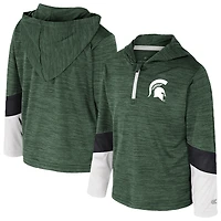 Toddler Colosseum Green Michigan State Spartans Rylos Quarter-Zip Windshirt