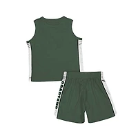 Ensemble débardeur et short Colosseum vert Michigan State Spartans Vecna ​​pour tout-petit