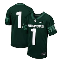 Maillot de football intouchable Nike #1 Michigan State Spartans pour tout-petits