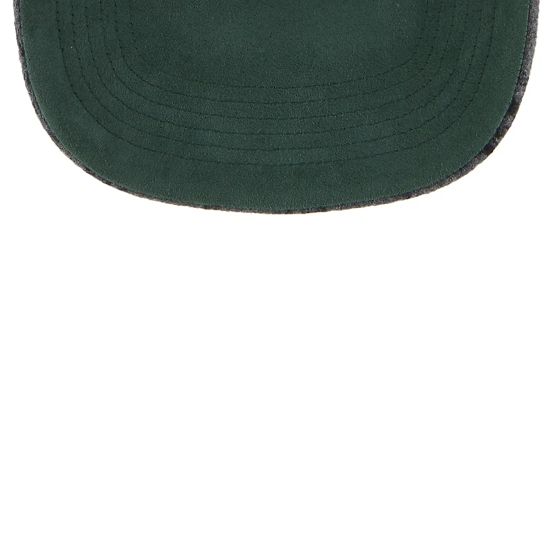 Unisex '47 Dark Green Michigan State Spartans Windowpane Plaid Collection Hitch Adjustable Hat