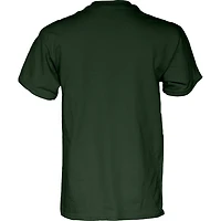 T-shirt de baseball unisexe bleu 84 vert Michigan State Spartans 517 Day