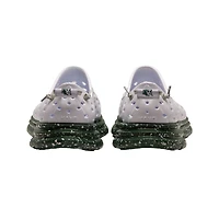 Unisex Kane Footwear White Michigan State Spartans Speckle Recovery Shoes
