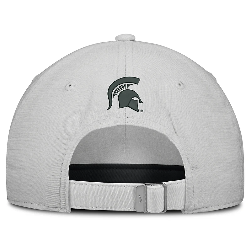 Unisex Nike Gray Michigan State Spartans 2026 On-Field Gameday Club Adjustable Hat
