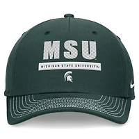 Unisex Nike Green Michigan State Spartans 2024 Sideline Rise Adjustable Hat