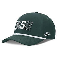 Unisex Nike Green Michigan State Spartans 2026 Basketball Refresh 5-Panel Rope Rise Hat