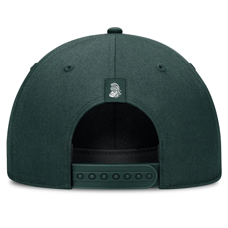 Unisex Nike Green Michigan State Spartans 2026 Basketball Refresh 5-Panel Rope Rise Hat