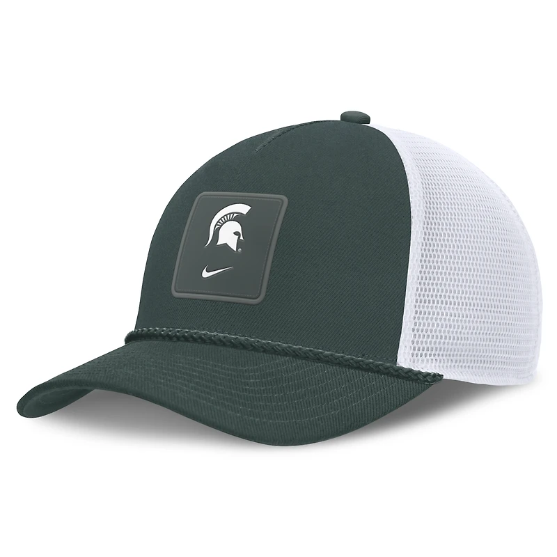 Unisex Nike Green Michigan State Spartans 2026 On-Field Gameday Rope Trucker Adjustable Hat