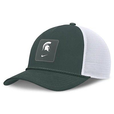Unisex Nike Green Michigan State Spartans 2026 On-Field Gameday Rope Trucker Adjustable Hat
