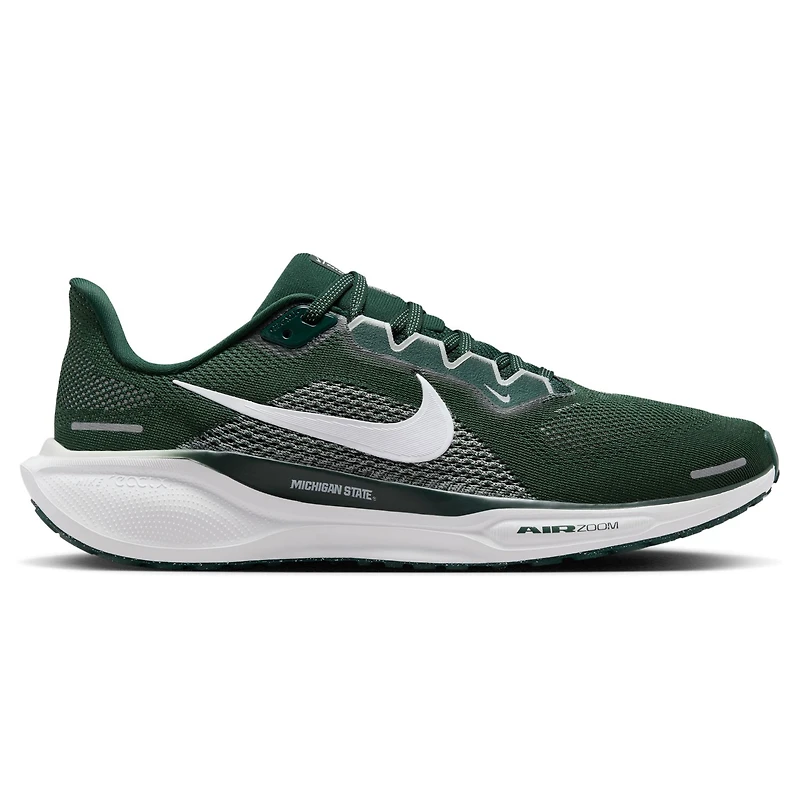 Unisex Nike Green Michigan State Spartans Zoom Pegasus 41 Running Shoes