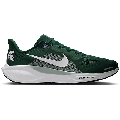 Chaussures de course Nike Zoom Pegasus 41 vertes unisexes Michigan State Spartans