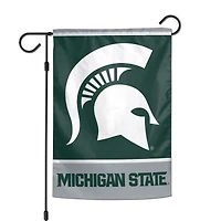 WinCraft Michigan State Spartans Drapeau de jardin double face 30,5 x 45,7 cm