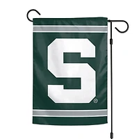 WinCraft Michigan State Spartans Drapeau de jardin double face 30,5 x 45,7 cm