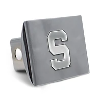 WinCraft Michigan State Spartans Premium Metal Chrome Hitch Cover