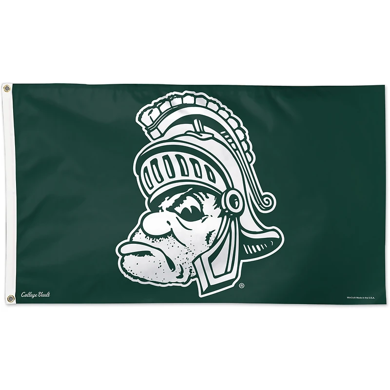 WinCraft Michigan State Spartans Single-Sided 3' x 5' Deluxe Mascot Flag