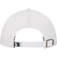Women's '47 White Michigan State Spartans Pensacola Clean Up Adjustable Hat