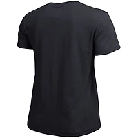 Women's Champion  Black Michigan State Spartans Arched Over Logo T-Shirt