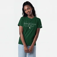 Women's Champion  Green Michigan State Spartans Lifestyle T-Shirt