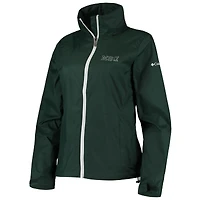 Women's Columbia Green Michigan State Spartans Switchback Full-Zip Hoodie Jacket