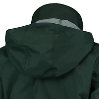 Women's Columbia Green Michigan State Spartans Switchback Full-Zip Hoodie Jacket