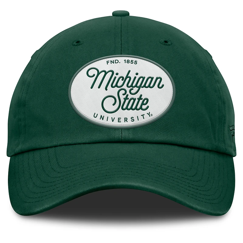 Women's Fanatics Green Michigan State Spartans Candid Adjustable Hat