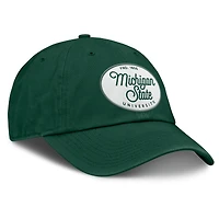 Casquette ajustable verte pour femmes Fanatics Michigan State Spartans Candid