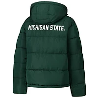 Doudoune verte pour femme Hype and Vice Michigan State Spartans