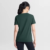 Women's Nike Green Michigan State Spartans Script Mantra Logo T-Shirt