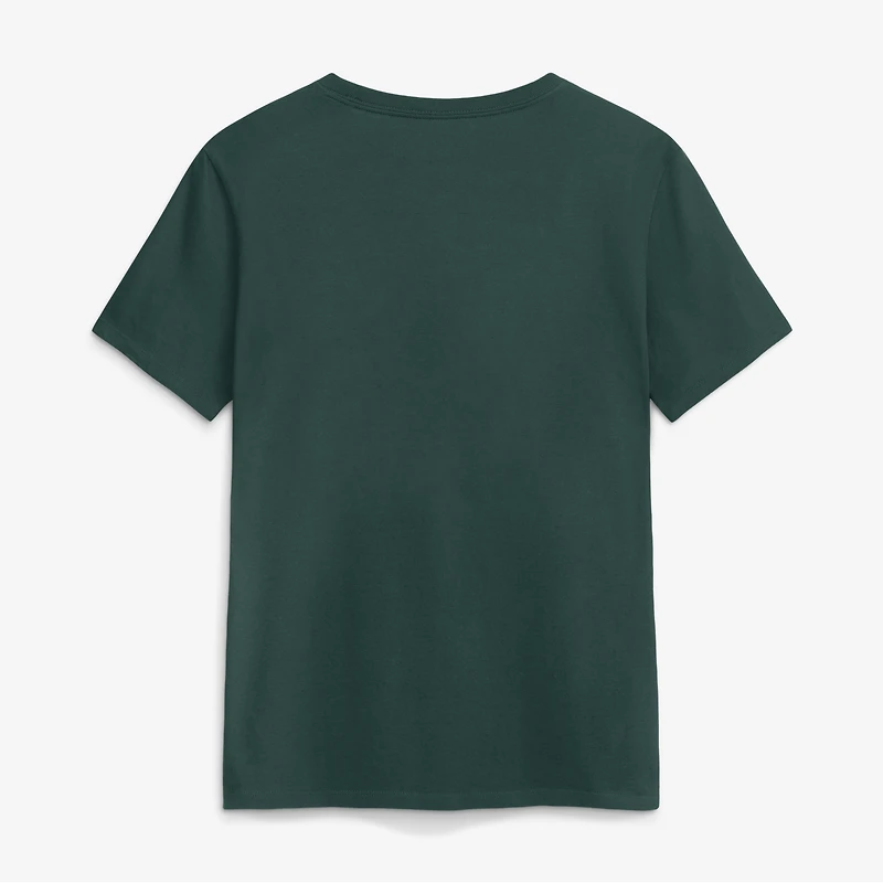 Women's Nike Green Michigan State Spartans Script Mantra Logo T-Shirt