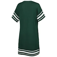 Women's Touch Green Michigan State Spartans Cascade T-Shirt Dress
