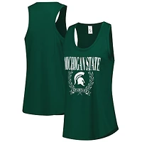 Débardeur ZooZatz vert pour femme Michigan State Spartans Everyday