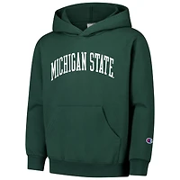 Sweat à capuche vert Michigan State Spartans Basic Arch Champion des jeunes